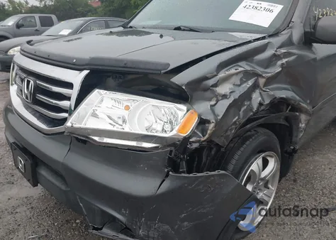 2013 Honda Pilot Exl из США, поврежденный, VIN 5FNYF4H51DB076570